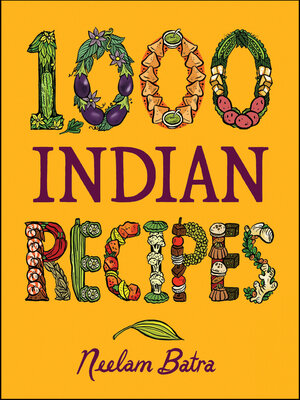 cover image of 1,000 Indian Recipes